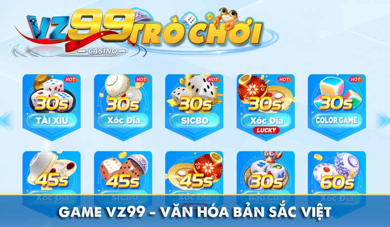 game vz99 văn hóa bản sắc việt